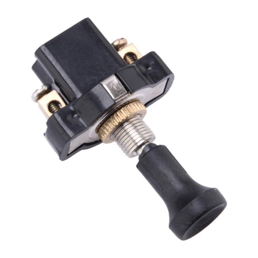 12V Push-Pull Switch for Electric Vehicle - Thread Mount (Fits Most Models)