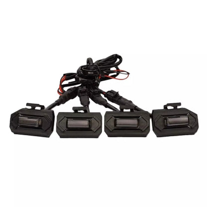 4 x Front Grille LED Light Lamps Smoke Lens for Toyota Tacoma (2020-2023)