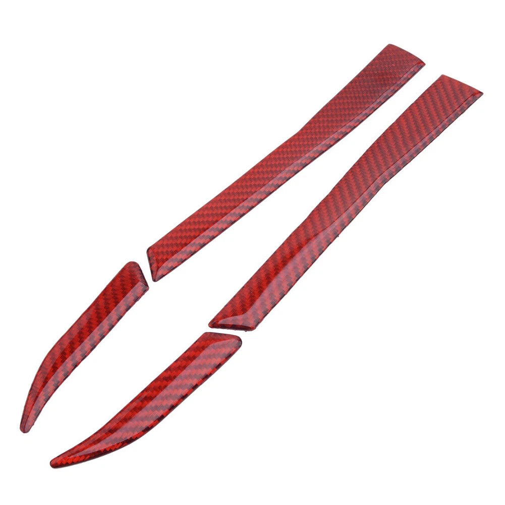 4 x Carbon Fiber Rearview Mirror Covers for Ford Mustang (2015-2019)