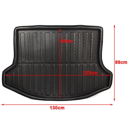 Black Rear Cargo Liner Trunk Mat for Kia Sportage (2011-2015)