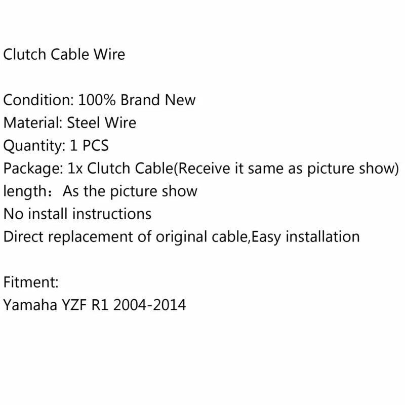 Clutch Cable for Yamaha YZF R1 (2004-2014)