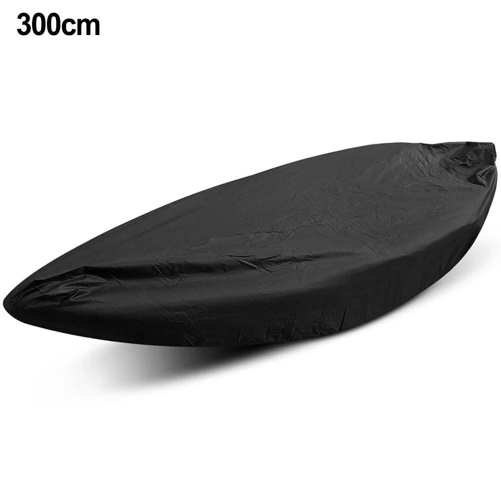 Protective Waterproof Kayak Cover Adjustable Closure for Storage/Transport