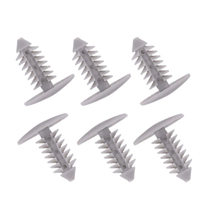 100x Push Type Clip Nylon Retainer Bumper Fender Rivet for Car 9mm Hole
