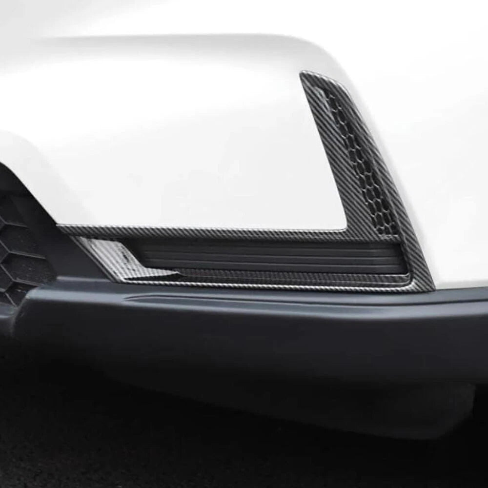 Carbon Fiber Front Bumper Fog Light Covers for Honda CR-V (2023-2024)