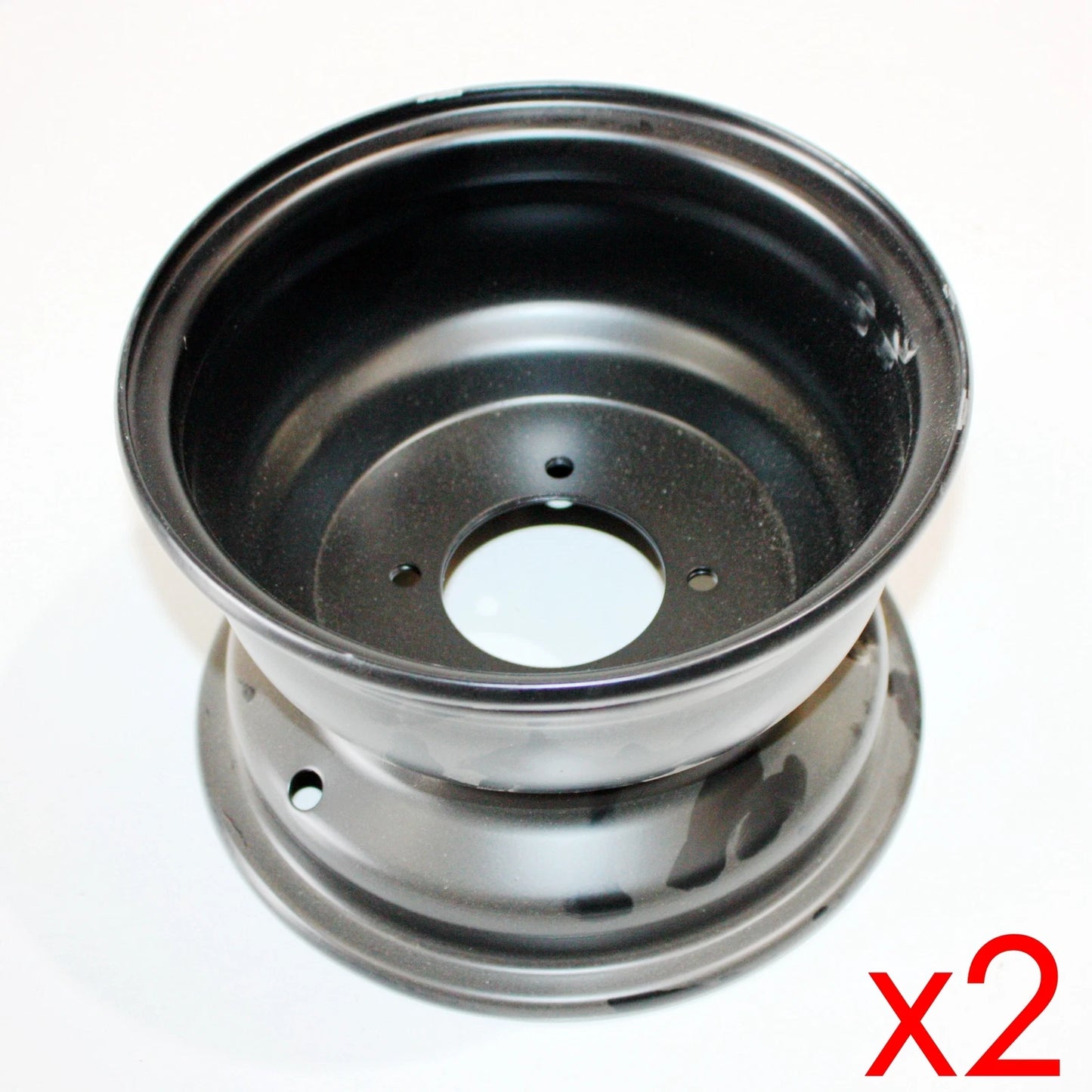 Black 19" x 7" Front Wheel Rims for Quad Dirt Bike