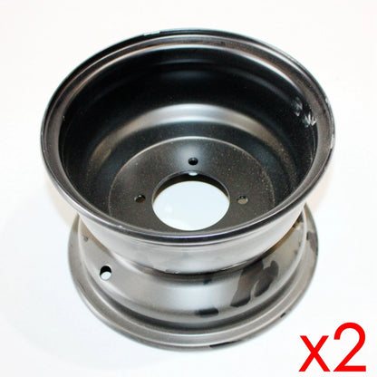 Black 19" x 7" Front Wheel Rims for Quad Dirt Bike