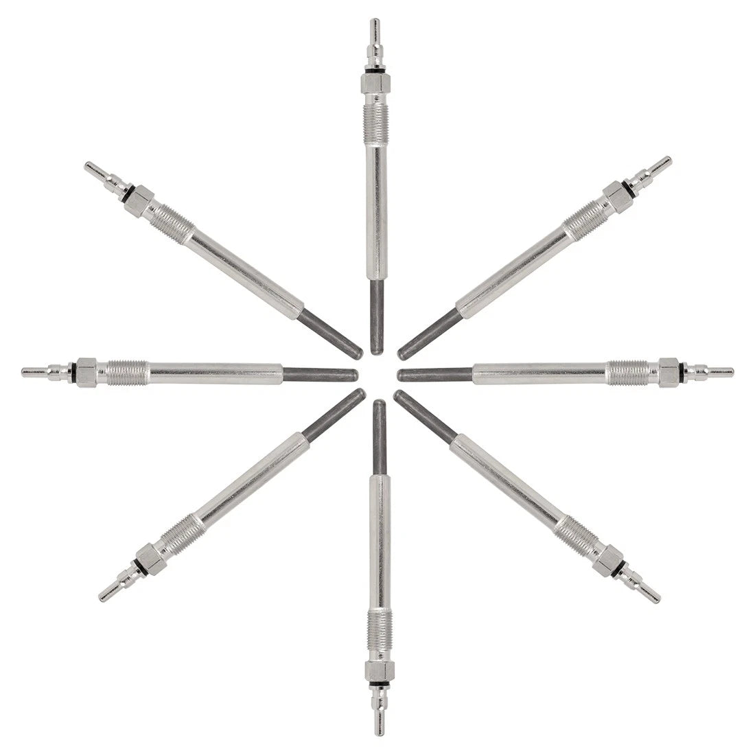 8 x Diesel Heater Glow Plugs for Ford F59 Base Stripped Chassis (1995-1997)