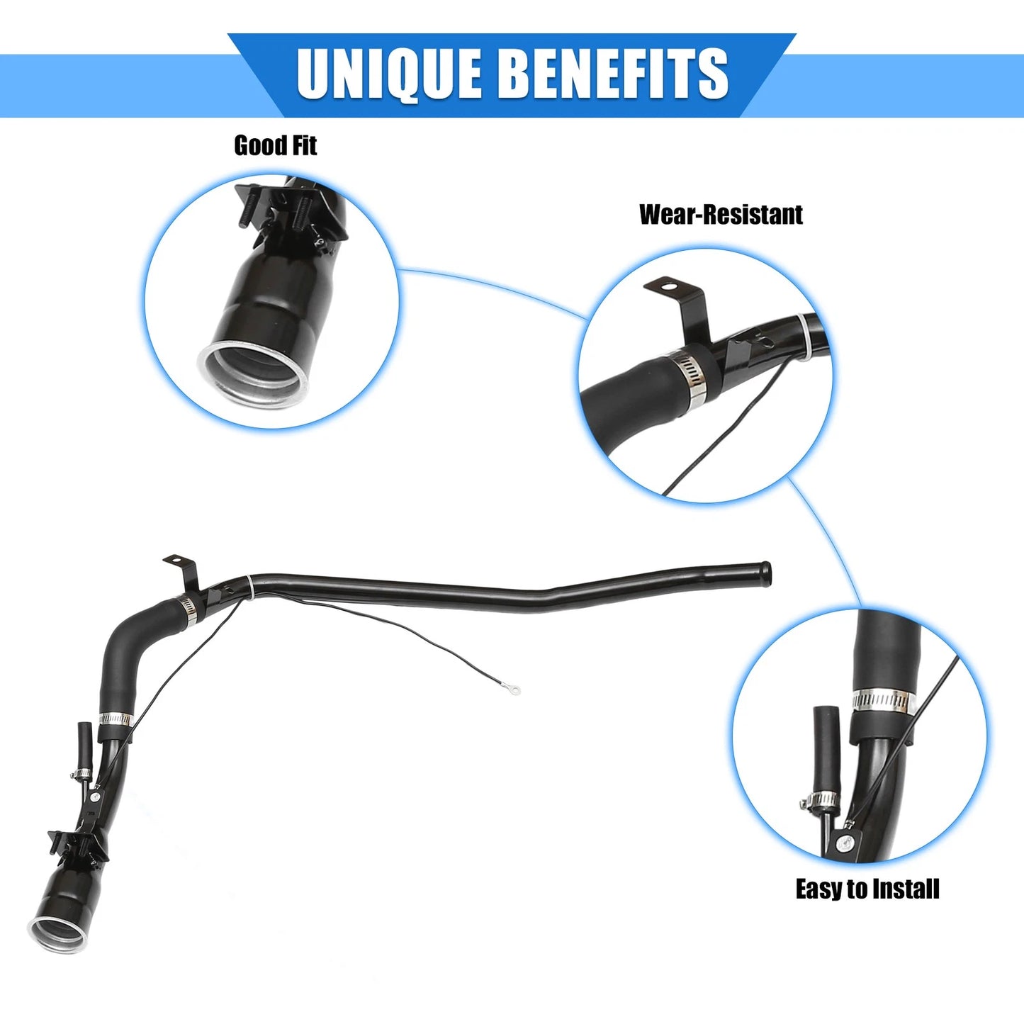 Fuel Filler Neck Pipe Hose for GMC Envoy (2005–2008)