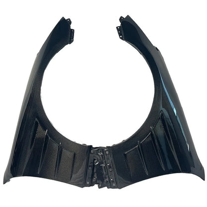 Real Carbon Fiber Fenders Vent Wings Panel for Hyundai Genesis Coupe 2010-2016