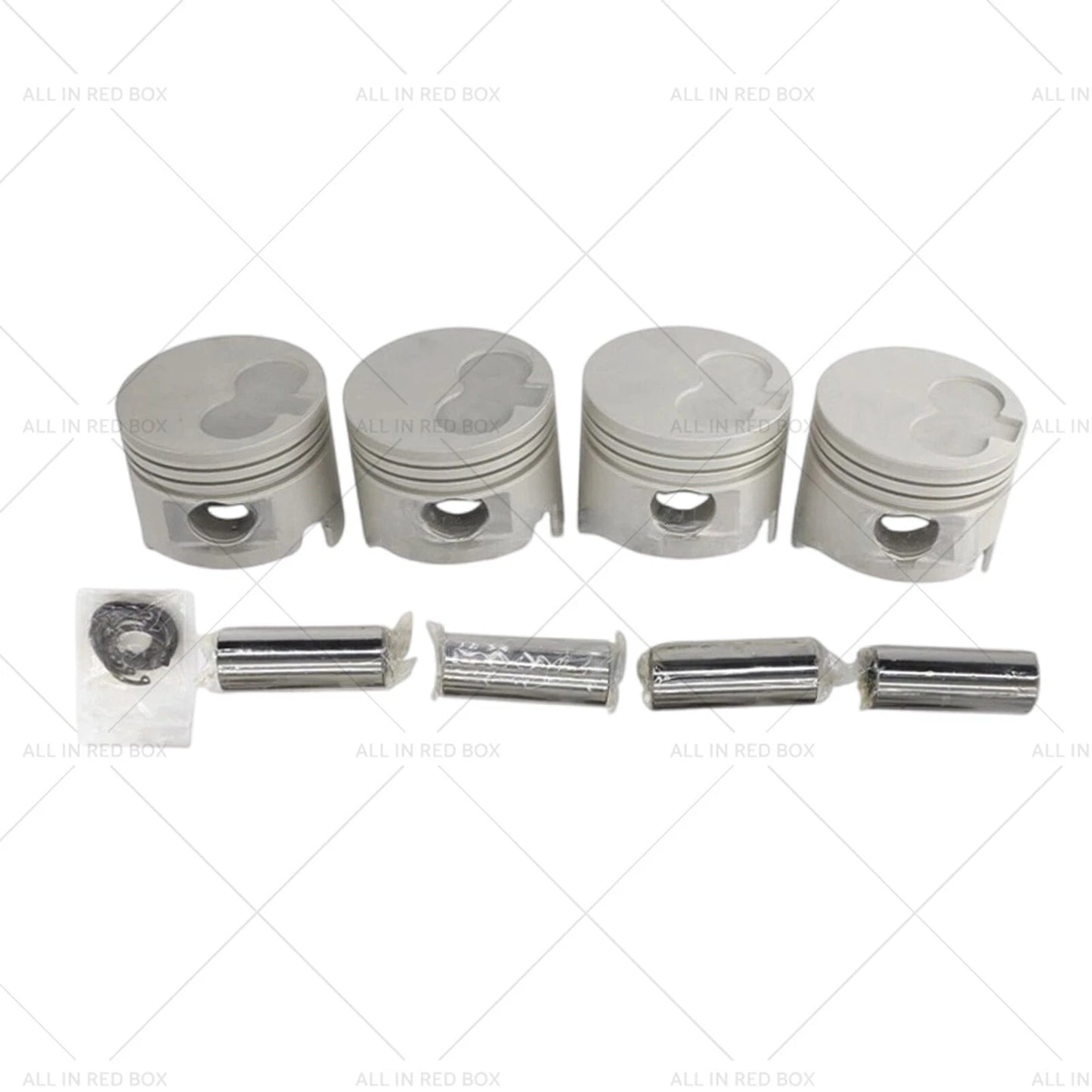 4 x Engine Piston Rings & Wrist Pins for Toyota Hilux LN86 LN111 2.8L