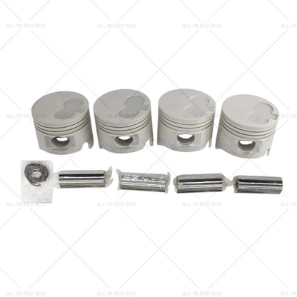 4 x Engine Piston Rings & Wrist Pins for Toyota Hilux LN86 LN111 2.8L
