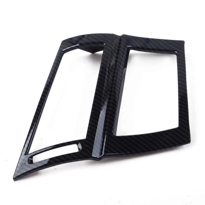 2 x Carbon Fiber ABS Side Air Vent Grille Covers for BMW E70 E71 (2008-2013)