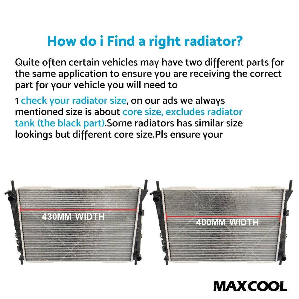 Radiator for Toyota Lexcen, Holden Commodore VP VR VS V6 (1991-2000)