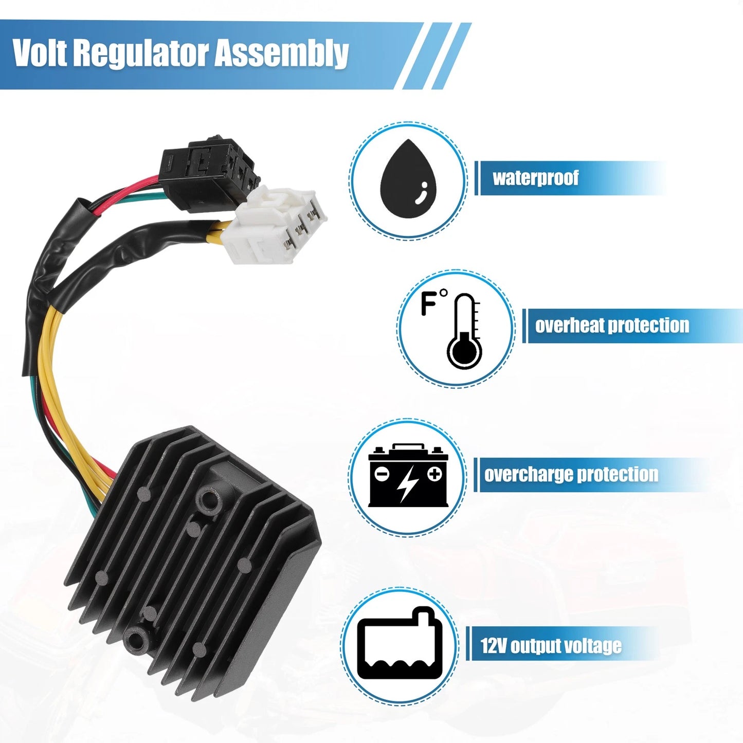 Voltage Regulator Rectifier for Honda SH125i (2005-2013)