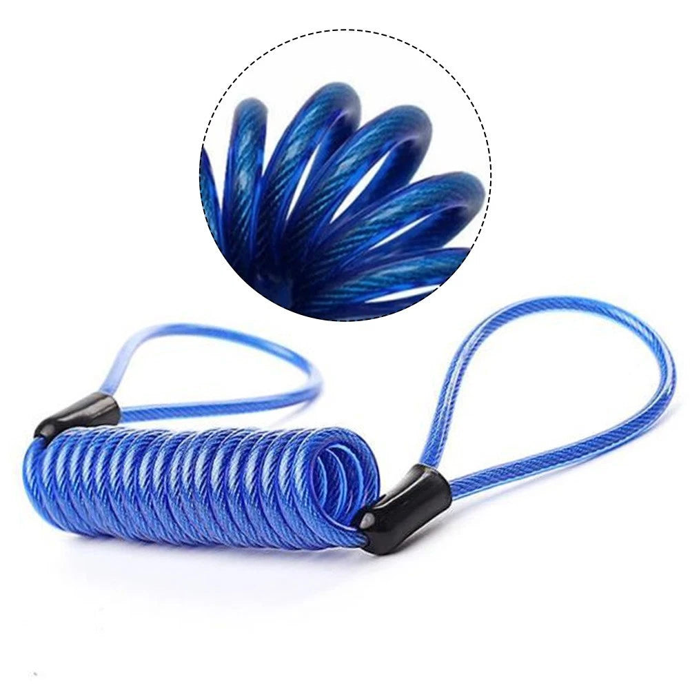 1 x 120cm Disc Lock Reminder Cable for Motorcycle Disc Brake Lock