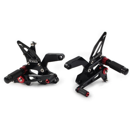 Aluminum Rear Sets Footpegs for Kawasaki Z900 2021-2023 (2 x Black)