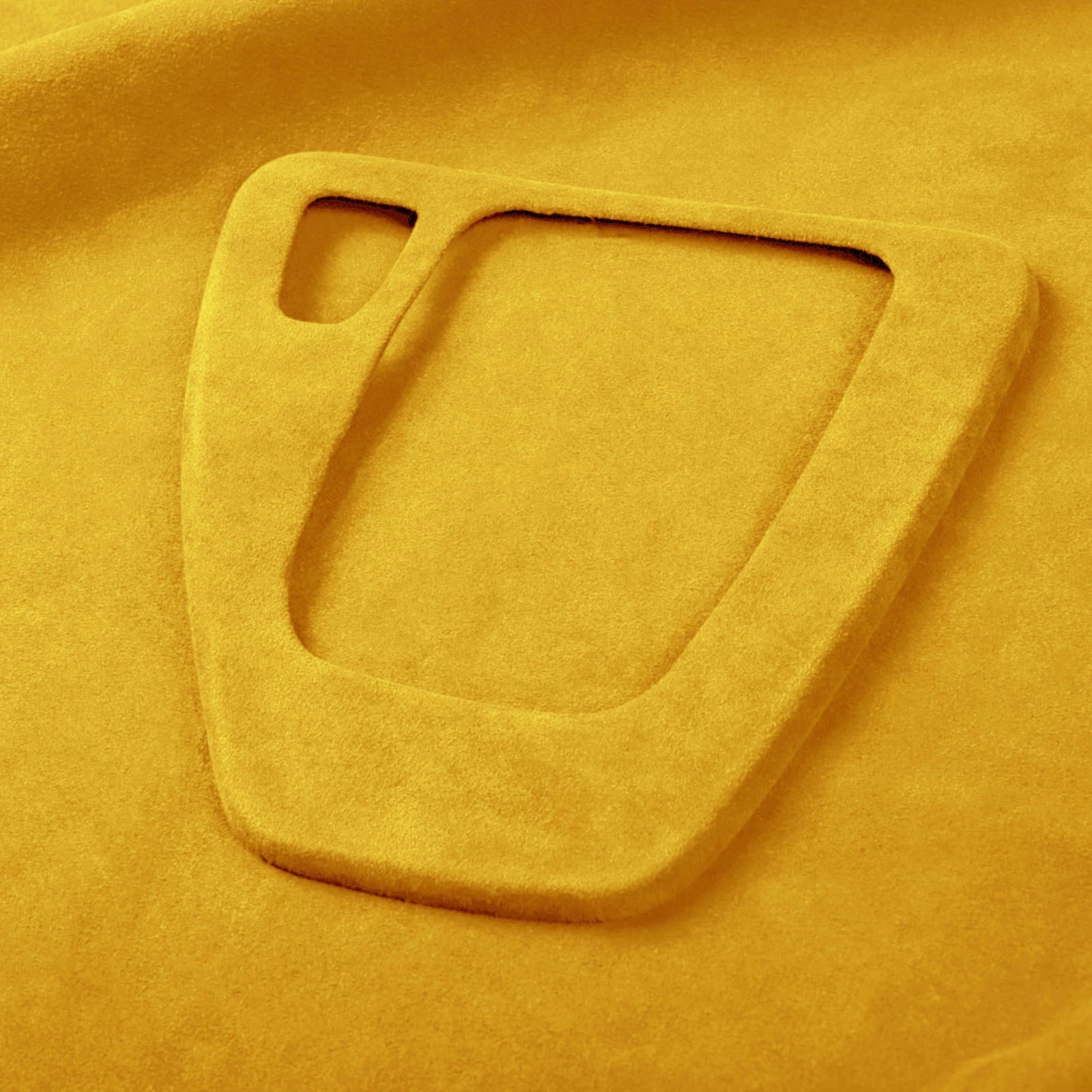 Yellow Leather Gear Shift Panel Trim for BMW 3 Series E90 E92 E93 (2005-2012)