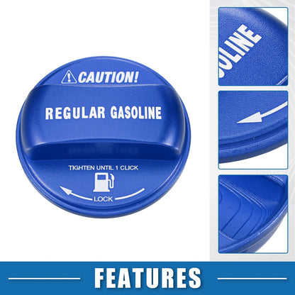 Car Oil Fuel Cap Decorative Sticker for Honda Odyssey (2014-2020) Blue