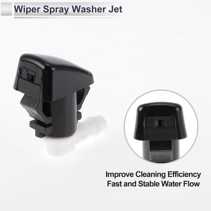 Washer Nozzle w/ 6 Pcs Y Hose Connector for Dodge
