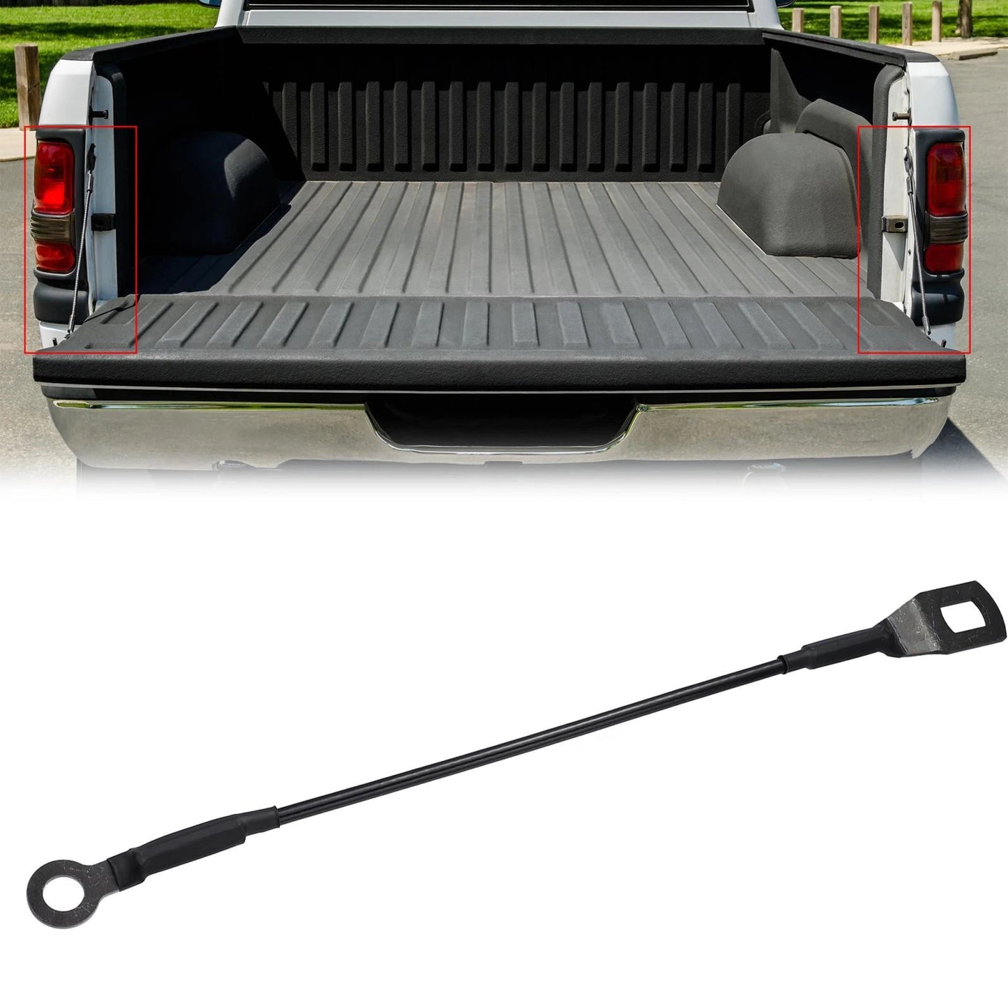 4pcs Tailgate Support Cables for Toyota Tacoma (1995–2003)