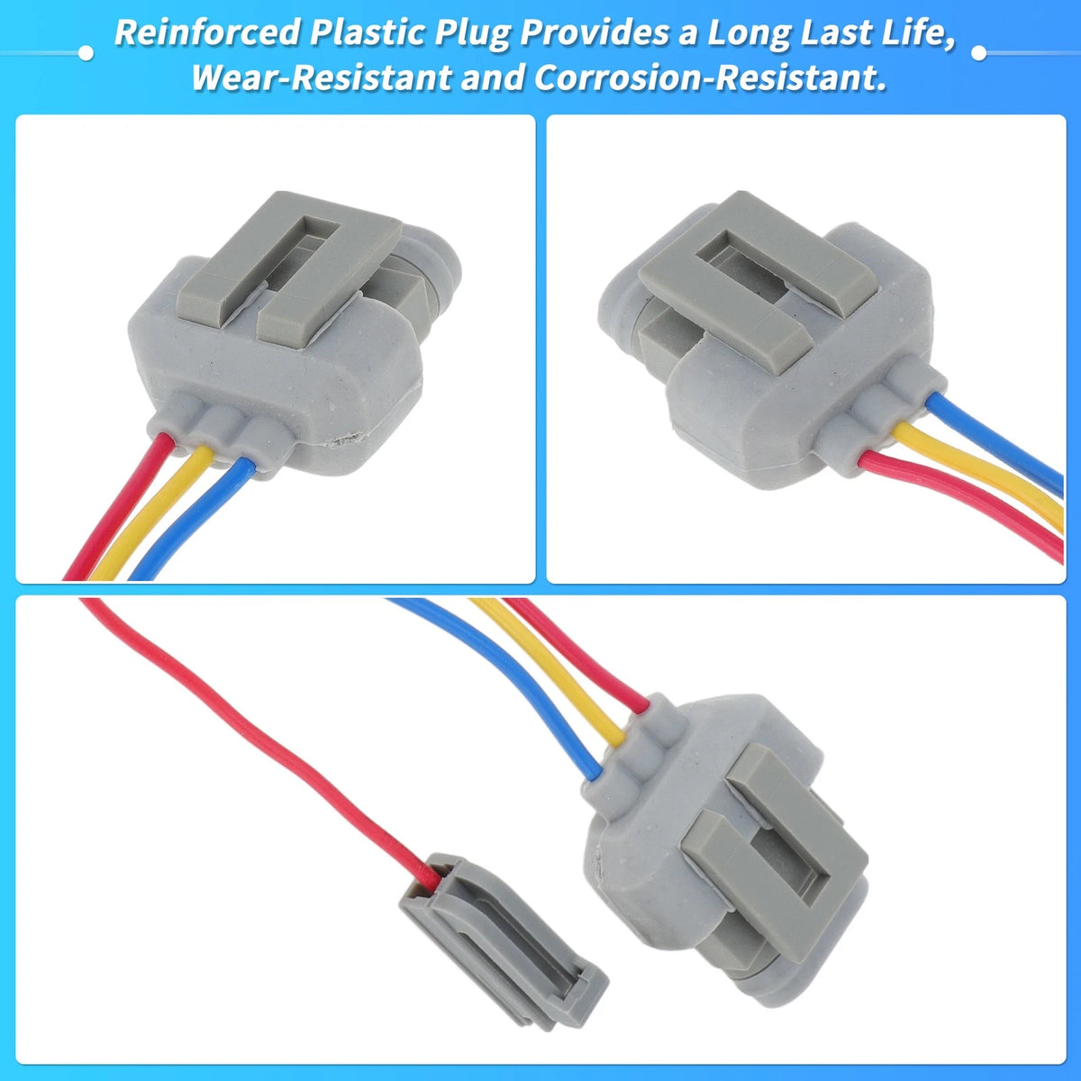 2 x Alternator Repair Plug Harness Connectors for Ford Lincoln (2000-2006)