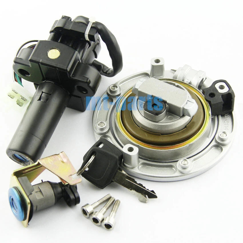 Ignition Key Switch & Fuel Tank Cap Lock Set for Honda CB1300 (98-02)