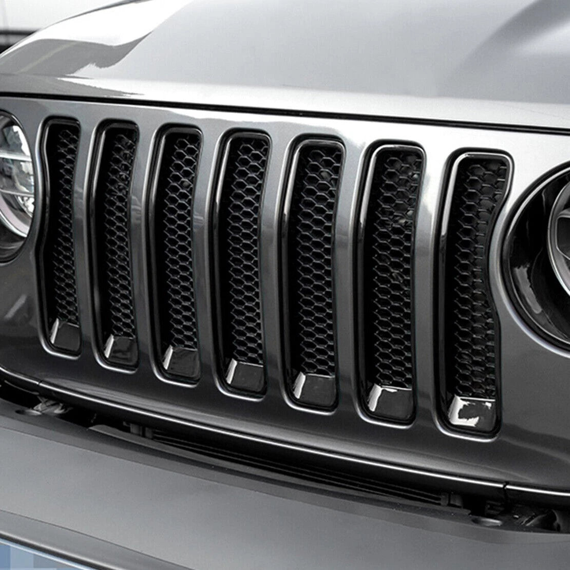 Air Vent Radiator Grille for Jeep Wrangler JL Unlimited (2018-2022)