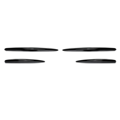 4 x Gloss Black Front Side Air Vent Trims for Benz E Class W214 (2024)