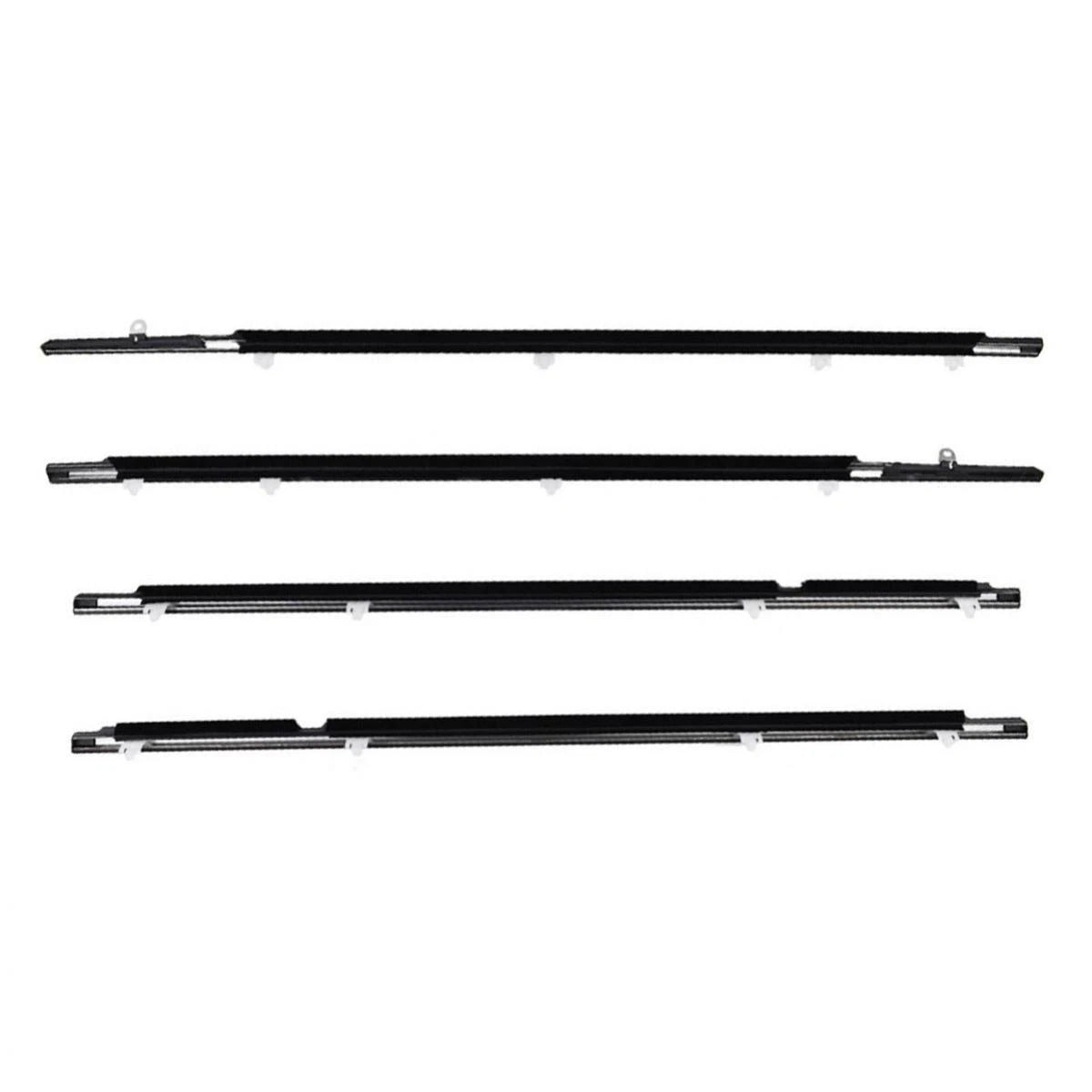 Outer Weatherstrip Door Belt Rubber Fits Toyota Corolla AE101 EE100 4D 91-97 D10