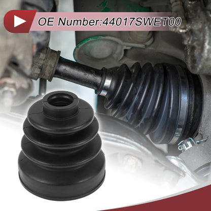 Inner CV Joint Boot Kit with Clamps for Honda CR-V (1997-2000)