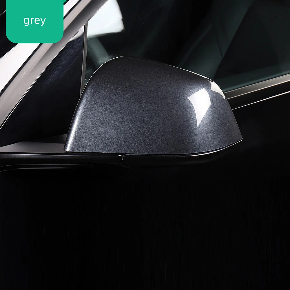 2 x Rearview Mirror Cover Caps for Tesla Model 3