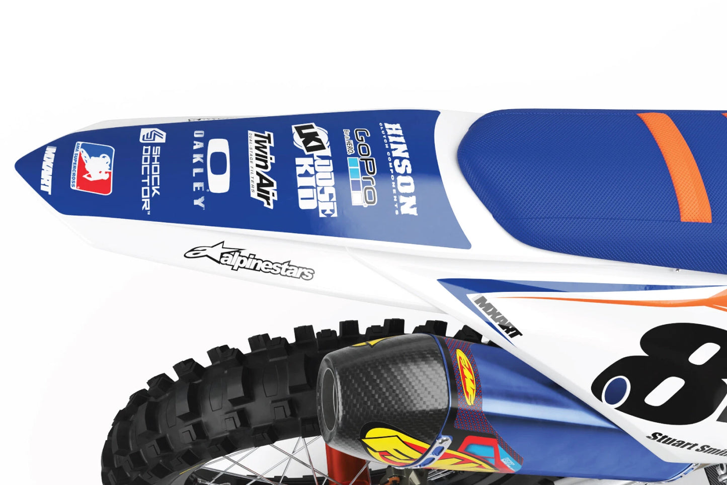 Custom Graphics Kit for KTM SX SXF 125 250 450 (2019-2021) FORCE Decals