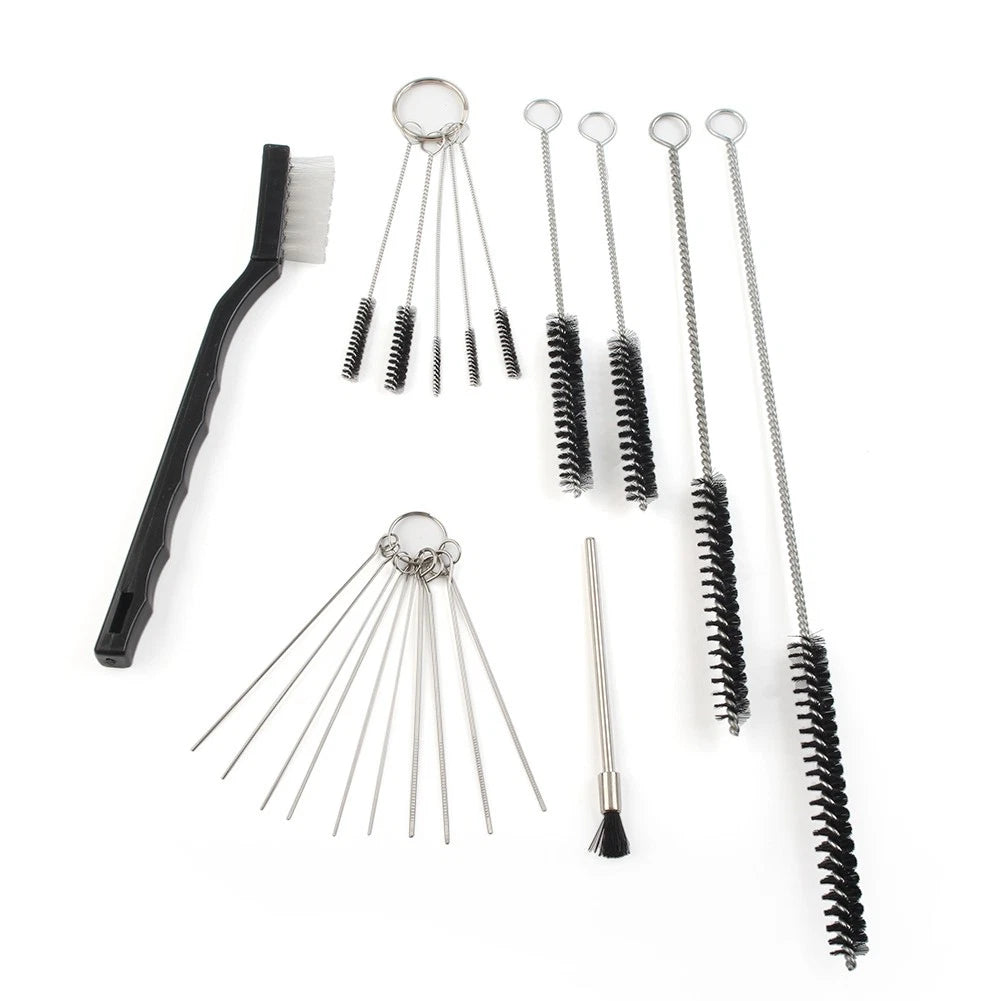 21pcs Airbrush Spray Gun Nozzle Cleaning Tool Kit for Various Models