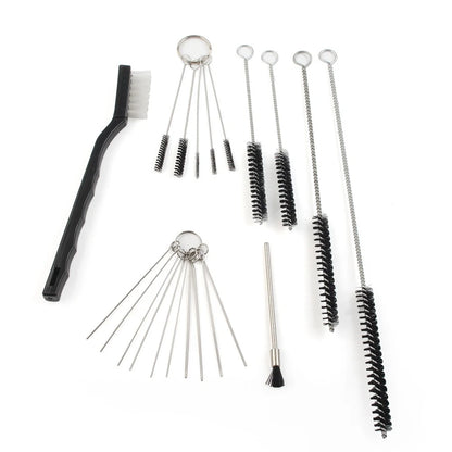 21pcs Airbrush Spray Gun Nozzle Cleaning Tool Kit for Various Models