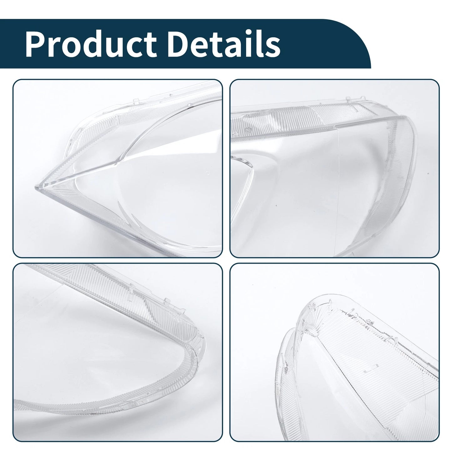 Car Front Left Headlight Lens Cover for Honda Civic (2006-2011)