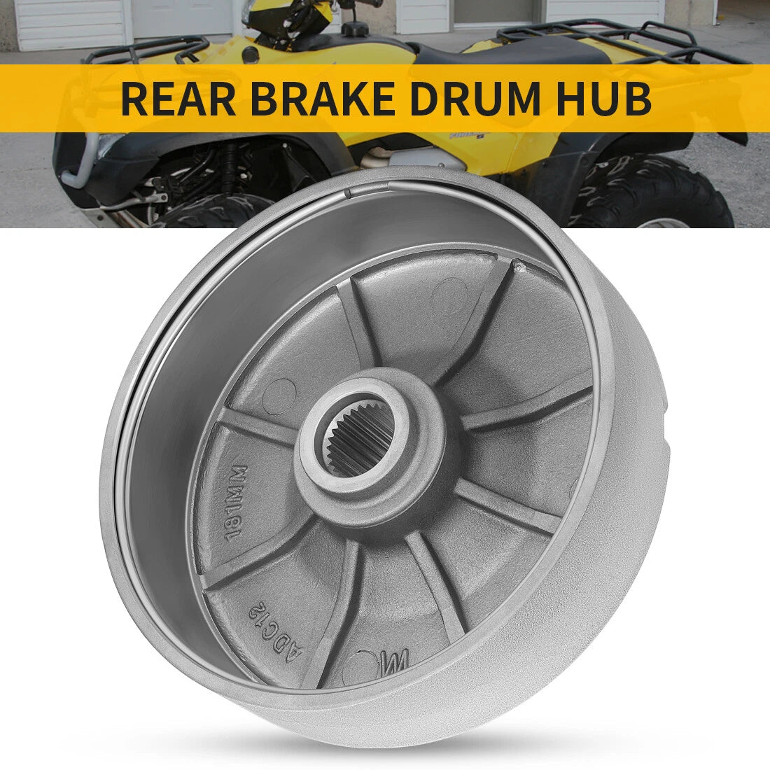 Rear Brake Drum for Honda TRX500 Foreman 500 (2005–2013)