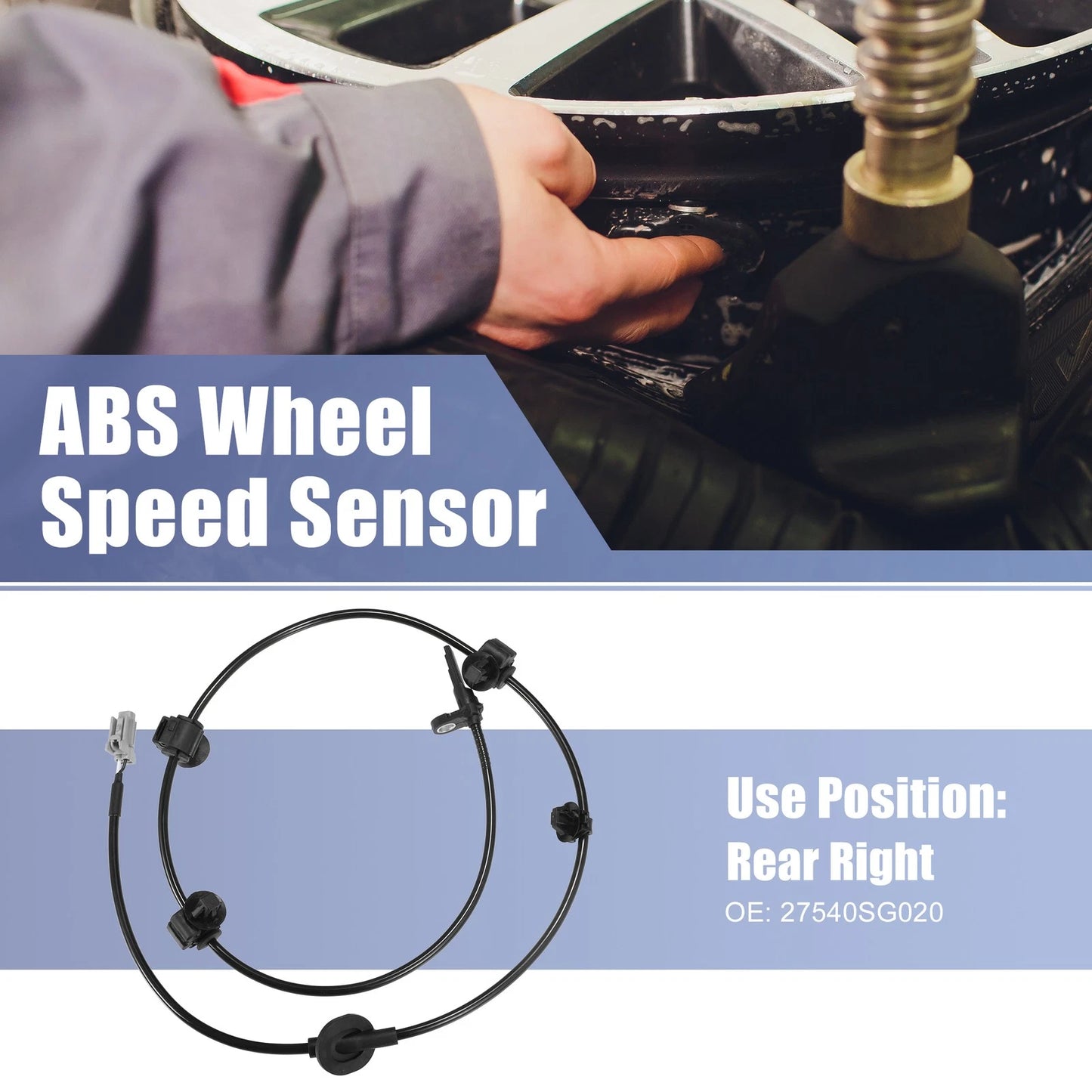 Rear Right ABS Wheel Speed Sensor for Subaru Crosstrek (2013-2023)