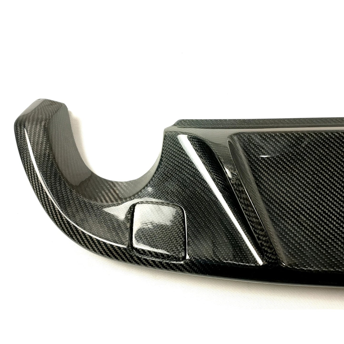 Rear Bumper Diffuser Lip Cover for VW Golf 6 VI MK6 GTI (2009-2013)