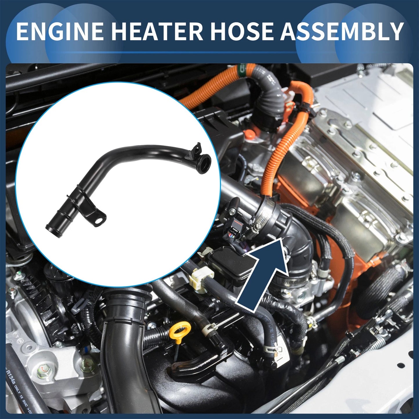 Engine Heater Hose Assembly for Dodge Caravan 3.3L (2001-2007)