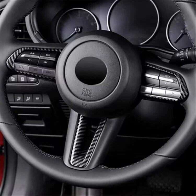 19X Carbon Fiber Interior Panel Trim Cover Decor for Mazda CX-50 (2023–2024)