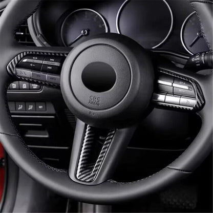 19X Carbon Fiber Interior Panel Trim Cover Decor for Mazda CX-50 (2023–2024)