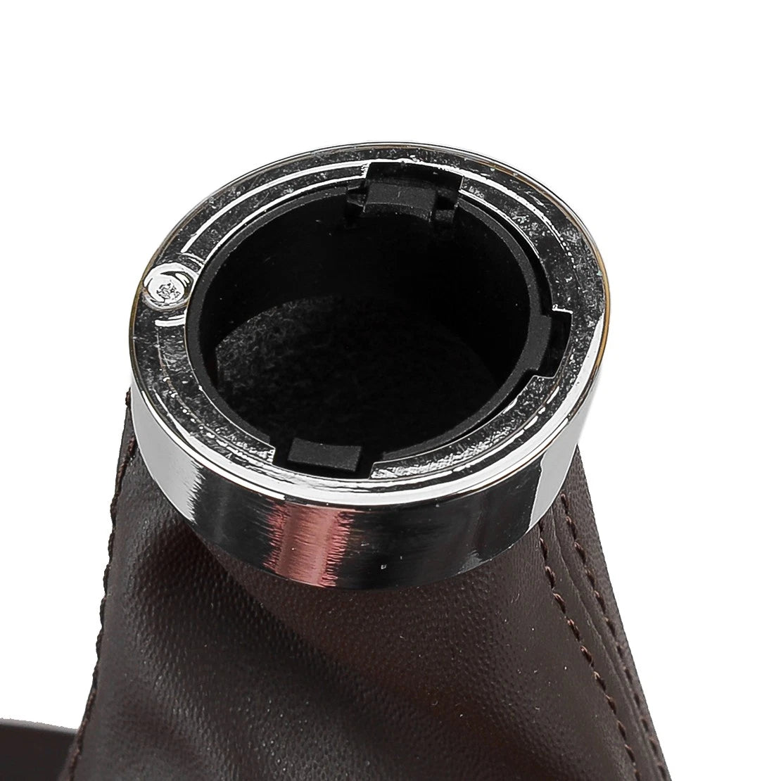 Leather Gear Knob Shift Boot Cover for Benz C W204, E W212, GLK X204 (2007-2015)