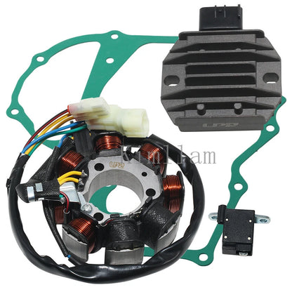 Stator, Rectifier, Gasket for Honda TRX250 Recon, TRX250EX Sportrax (97-08)