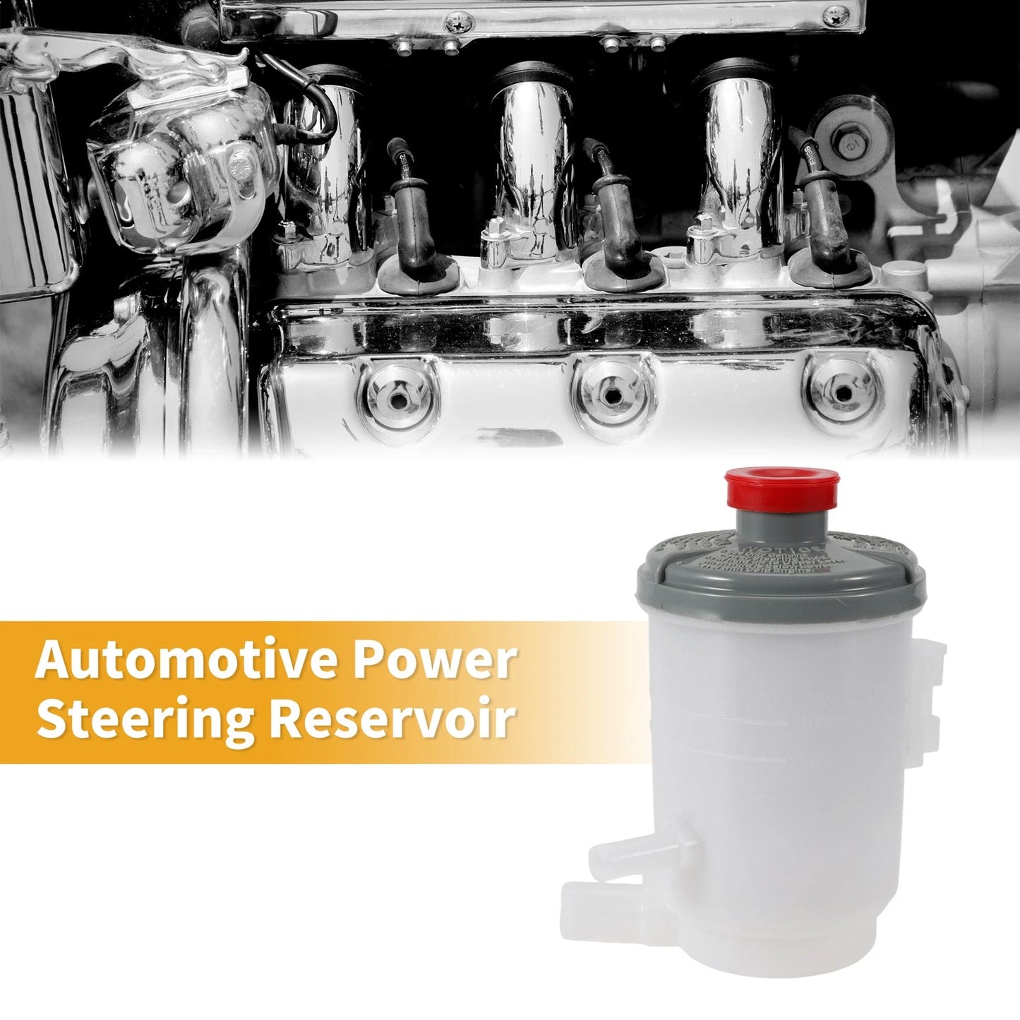 Power Steering Reservoir for Honda Odyssey 2011-2017 Plastic White