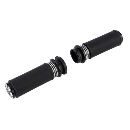 1'' Black CNC Handlebar Grips for Harley V Rod VRSC VRSCR (2002-2017)