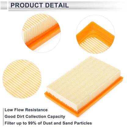 Car Engine Air Filter for Toyota Prius (2016-2023) - 1 x Long Life Filter