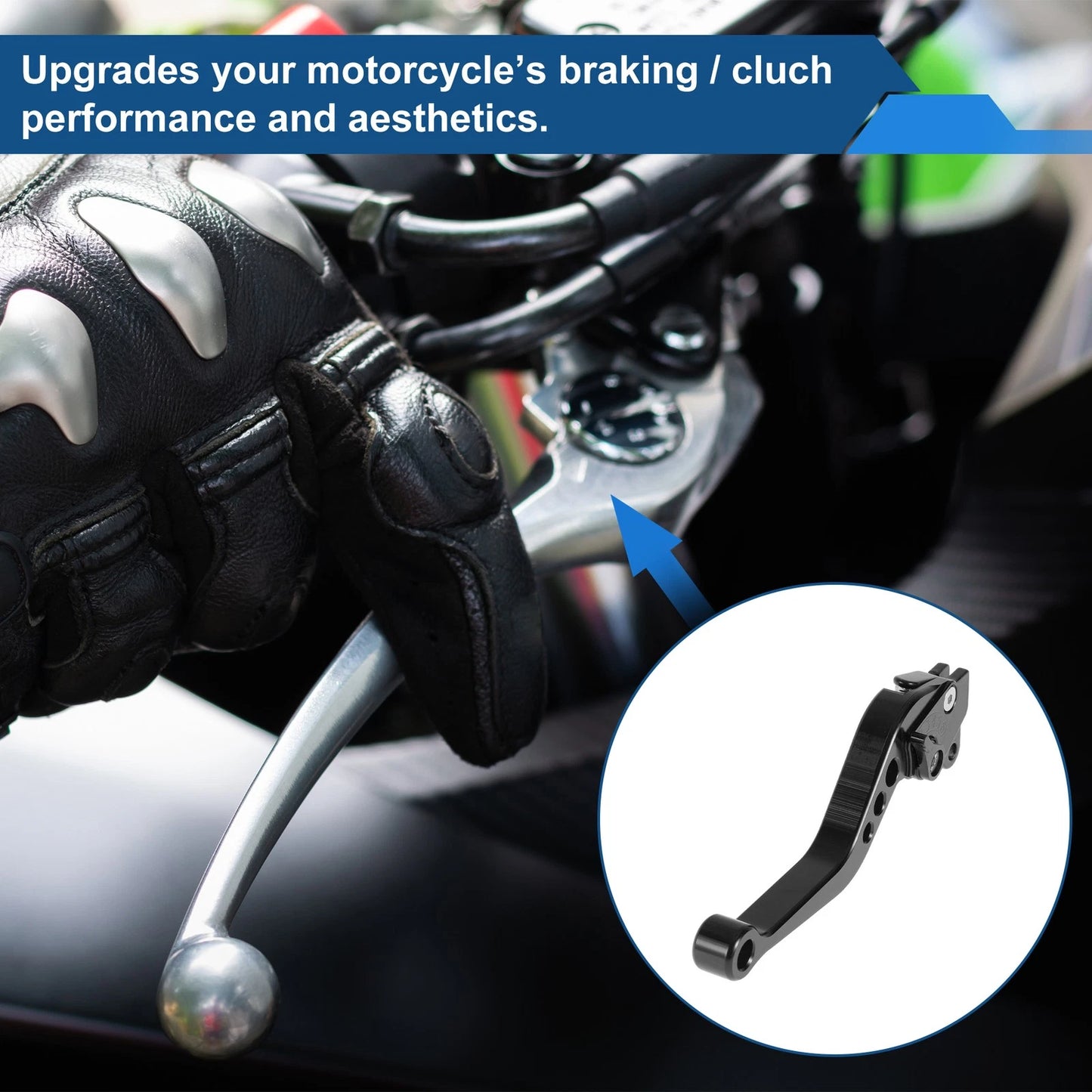 1 Pair / Adjustable Short Brake Clutch Lever for Yamaha YFZ 450 (2003–2006)