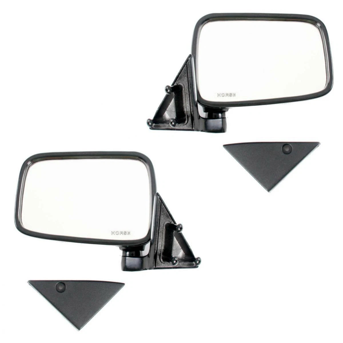 Side Mirror L+R Fits FORD COURIER Mazda B2000 B2200 B2600 Pickup UTE 1986-96 D06