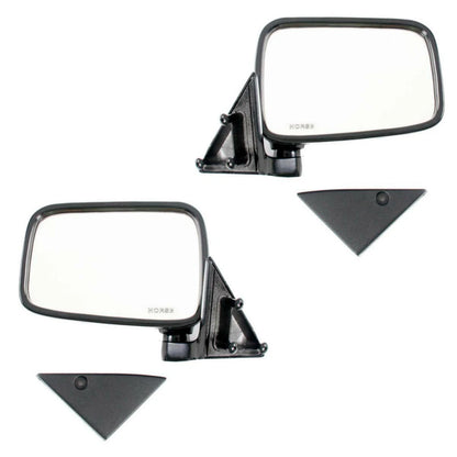 Side Mirror L+R Fits FORD COURIER Mazda B2000 B2200 B2600 Pickup UTE 1986-96 D06