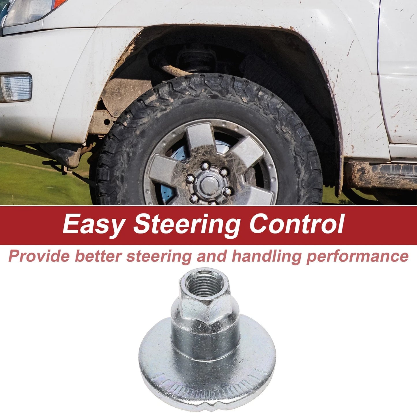 Camber Alignment Bolt Cam Plate Nut for Toyota 4Runner (1996-2009)
